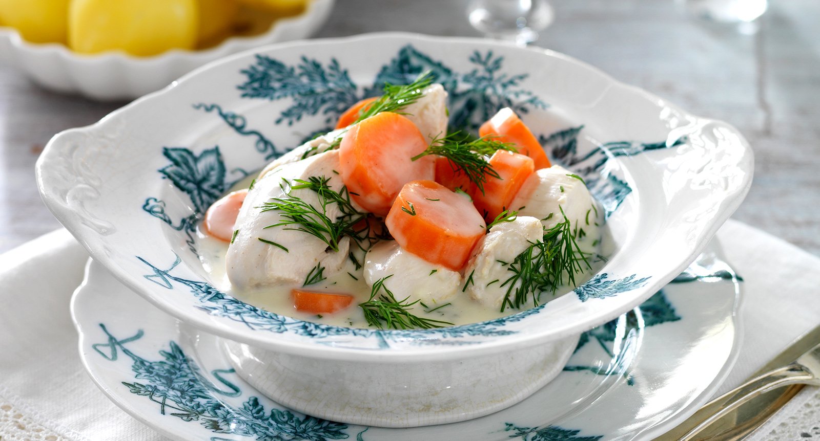 Dillkött av kyckling