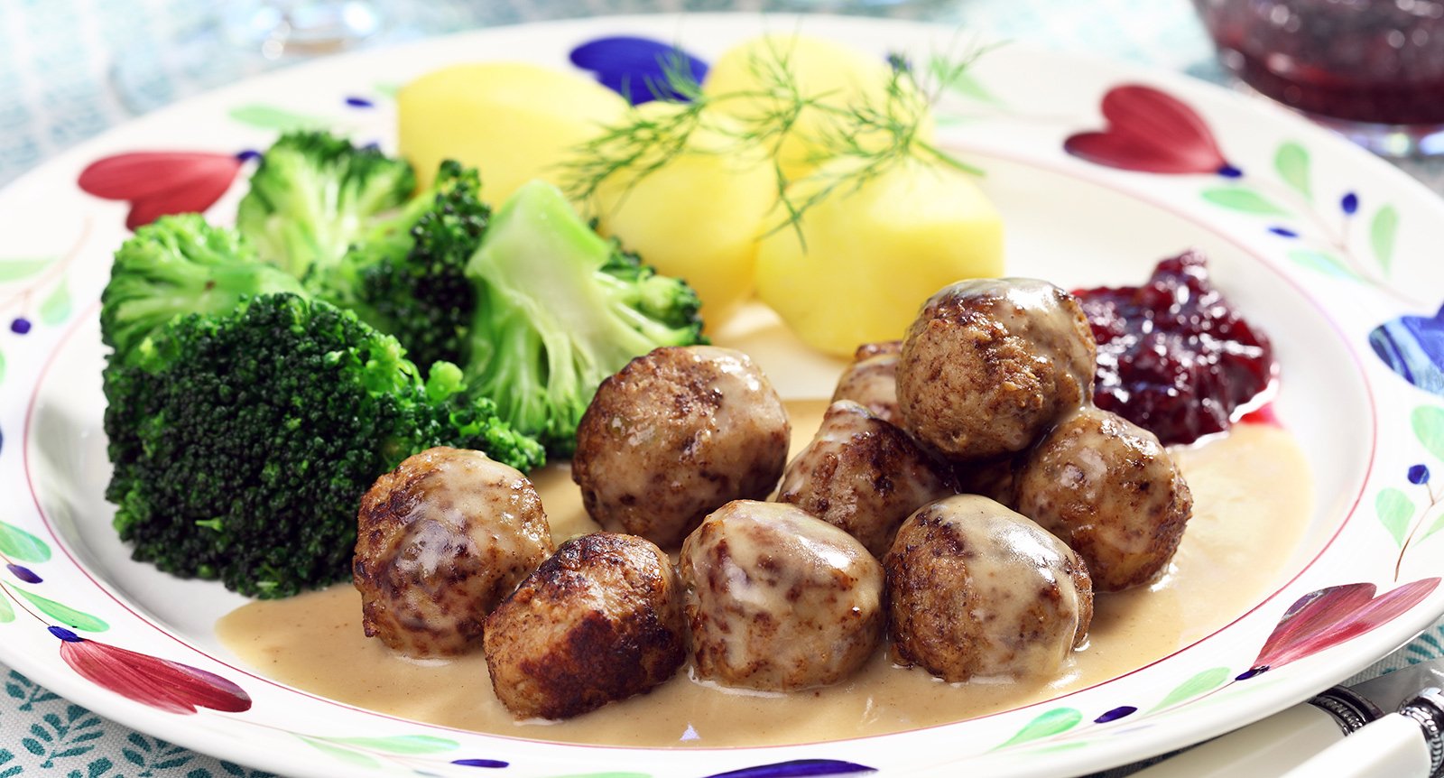 Köttbullar med skysås