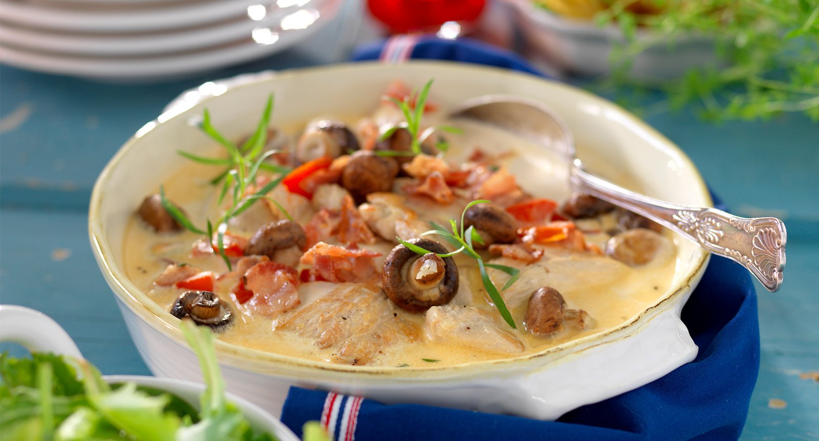 Fransk kycklinggryta