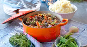 Burgundisk gryta med vin