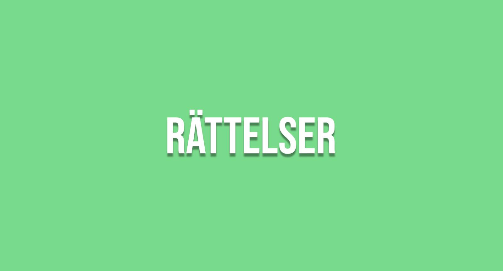 Korsordsrättelser