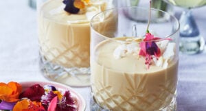 Dulce de leche-mousse
