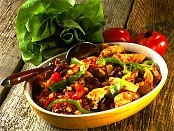 Chili med kyckling