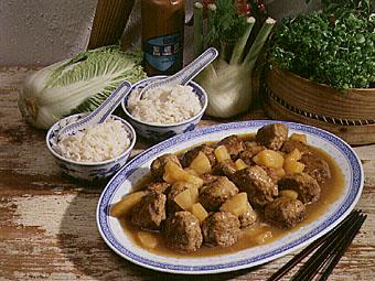 Köttbullar på Kinavis