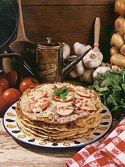 Pannkakstårta med färsfyllning