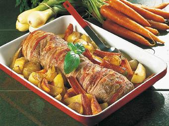 Svensk köttfärslimpa med sting
