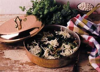 Tomatbönor och broccoli