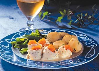 Fiskturbaner med ost