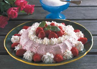 Hallonmousse