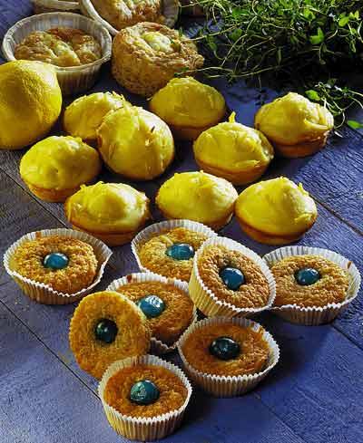 Festliga mandelmuffins