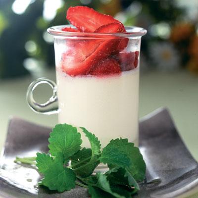 Kokospannacotta