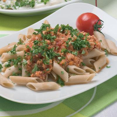 Pastasås med tonfisk