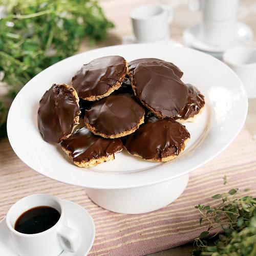 Lyxbiskvier med chokladtryffel
