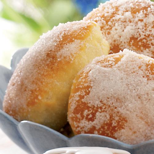 Vaniljfyllda sockerbullar