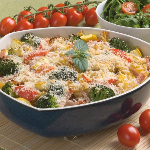 Pastagratäng med kokossås