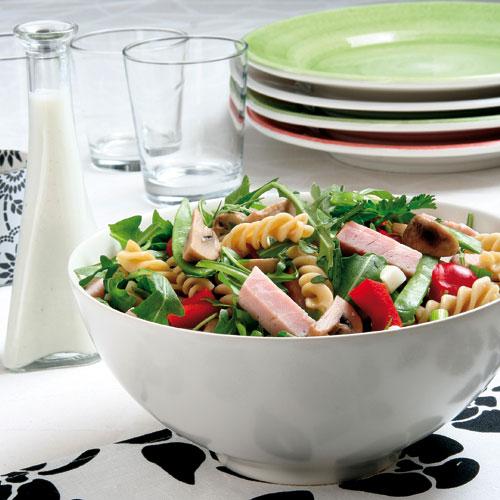 Kasslersallad med pasta