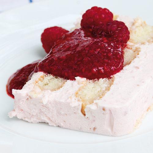 Hallon- och äppeltiramisu