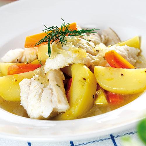 Middagsgryta med fisk