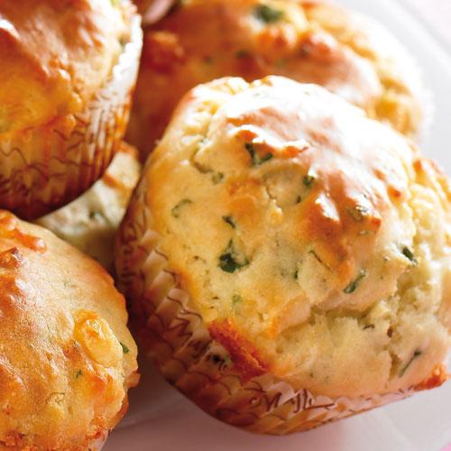 Matmuffins med parmesan och örter