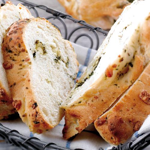 Brytbröd med feta & spenat