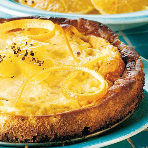 Cheesecake med apelsin.