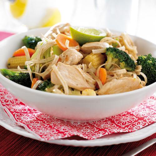 Kycklingwok
