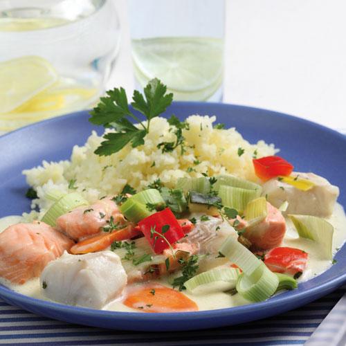 Lättlagad fiskgryta