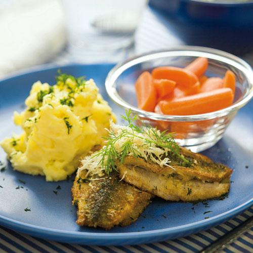 Pepparrotsfyllda strömmingsflundror