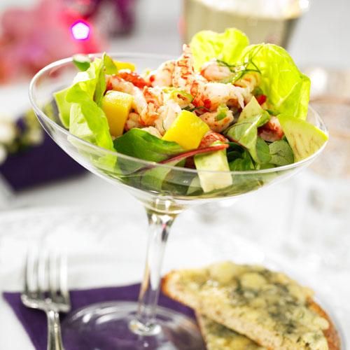 Kräftstjärtsallad