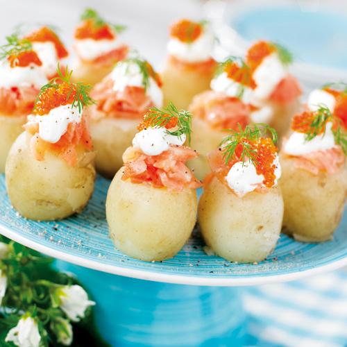 Potatis med topping