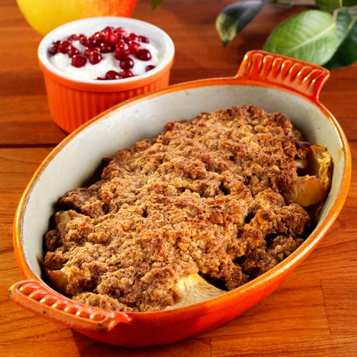 Äpplen under täcke (glutenfritt)