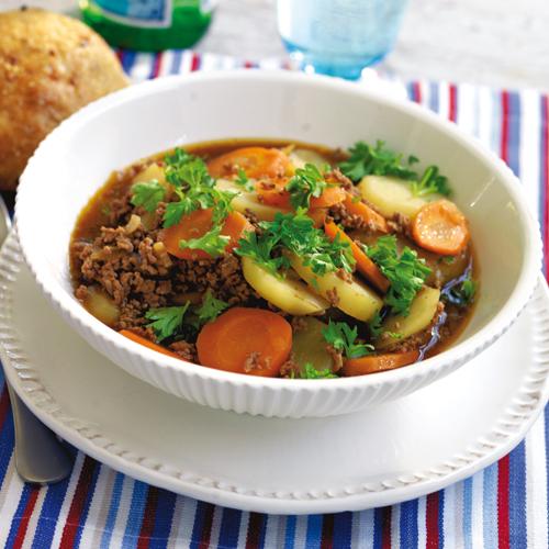 Köttfärsgryta med potatis