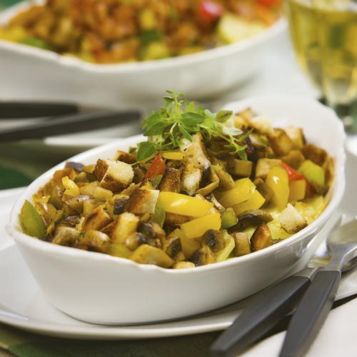 Potatis- och purjolöksgratäng