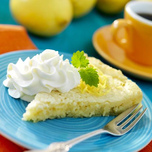 Kladdig citronkaka