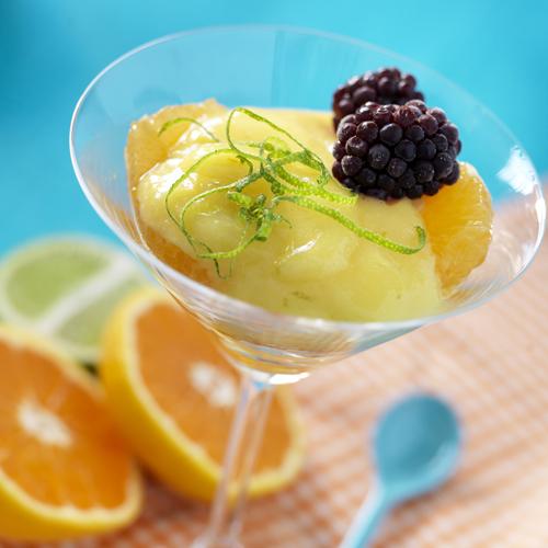Clementiner med limesabaglione