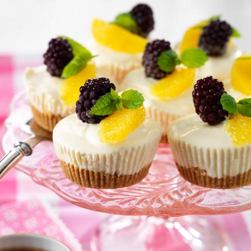 Fryst apelsincheesecake