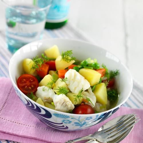 Fiskgryta med torskfilé