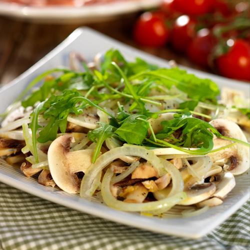 Champinjonsallad
