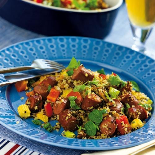 Korvsallad med quinoa