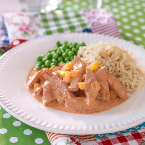 Korv Stroganoff