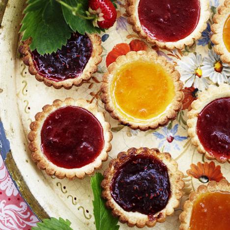 Små marmeladtarte