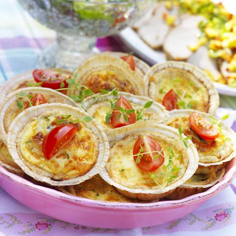 Prästostpaj med zucchini
