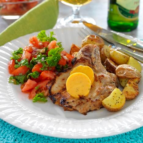 Kotlett med tomatsalsa
