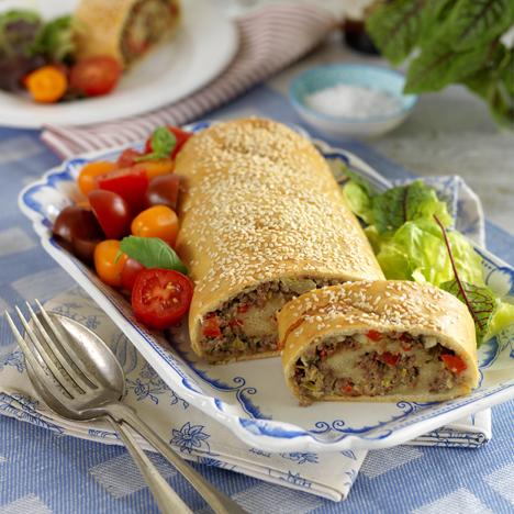 Pajrulle med köttfärs