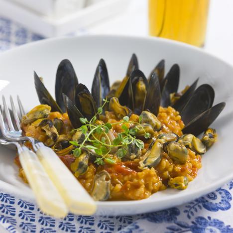 Musselrisotto