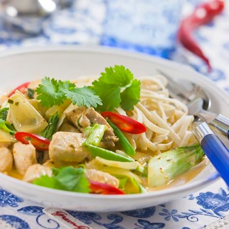 Thaicurrykyckling
