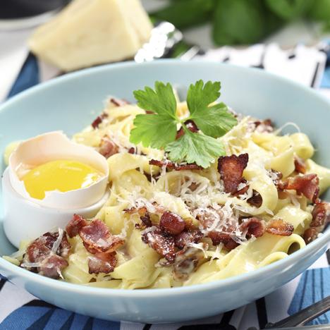 Tagliatelle Carbonara
