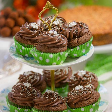 Chokladcupcake