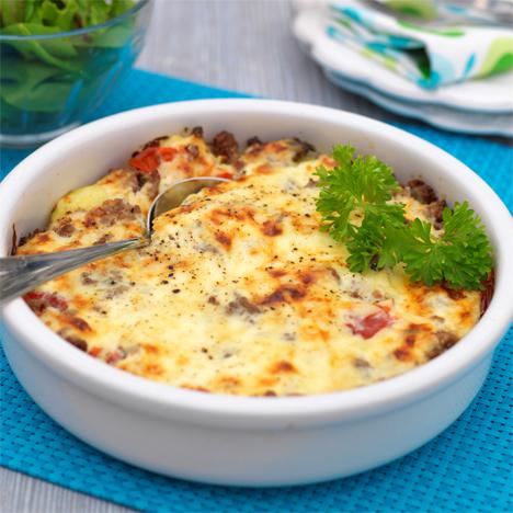 Köttfärsgratäng