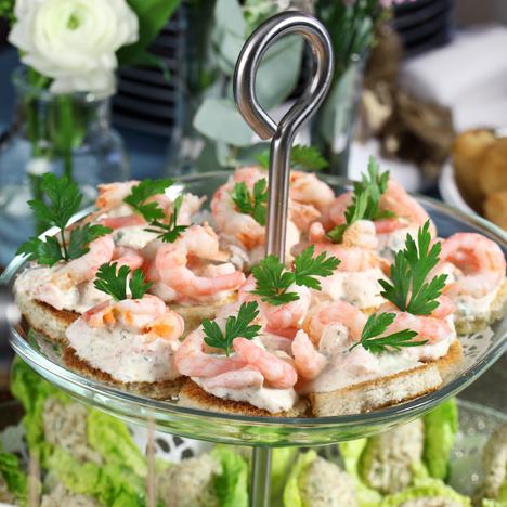 Räkcanapé